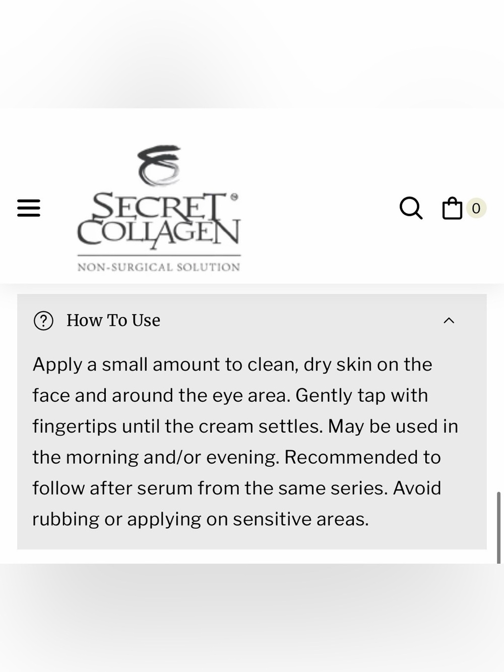 Essential Firming Face & Eye Cream - Beige - Picture 6 of 7